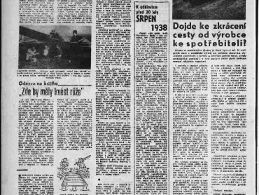 Vydání Stráže lidu z pátku 23. srpna 1968 o čtyřech stranách. Vědecká knihovna v Olomouci, sign. III 91420.